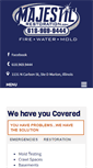 Mobile Screenshot of majesticrestoration.com